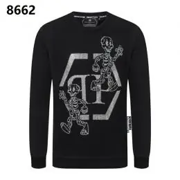 philipp plein pp sweatshirt manches longues pour homme s_122a07b